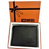 Genuine Leather Black DIESEL Wallet For Men ( DS 505 BLK)